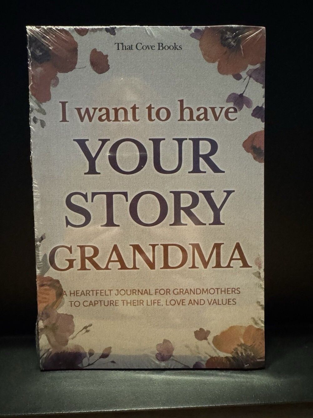 I Want To Have Your Story, Grandma Paperback Journal, New Unused That Cove